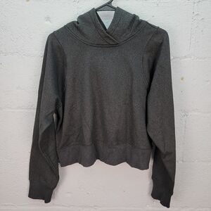 Lululemon Loungeful Cropped Hoodie Black *Spark